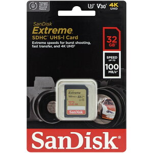 SanDisk TfBXN sAi SDHCJ[h Extreme 32GB SDSDXVT-032G-GNCIN
