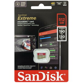 SanDisk サンディスク 並行輸入品 マイクロSDXCカード Extreme 512GB SDSQXAV-512G-GN6MN