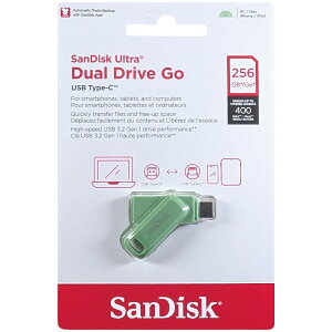 SanDisk TfBXN sAi Ultra Dual Drive Go USB Type-C AuTO[ 256GB SDDDC3-256G-G46AG