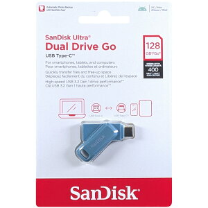 SanDisk TfBXN sAi Ultra Dual Drive Go USB Type-C i@CIxC 128GB SDDDC3-128G-G46NBB
