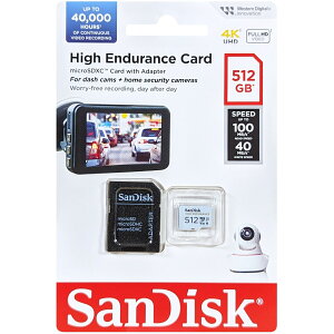 SanDisk TfBXN sAi }CNSDXCJ[h High Endurance 512GB SDSQQNR-512G-GN6IA