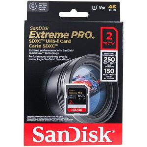 SanDisk TfBXN sAi SDXCJ[h Extreme PRO 2TB SDSDXXD-2T00-GN4IN
