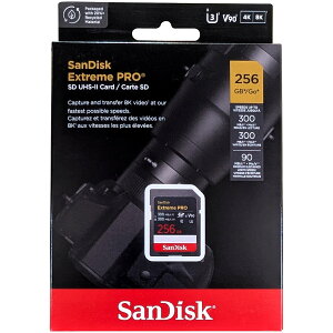 SanDisk TfBXN sAi SDXCJ[h UHS-II Extreme PRO V90 256GB SDSDXDM-256G-GN4IN