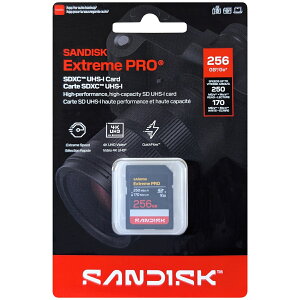 SanDisk �T���f�B�X�N ���s�A���i SDXC�J�[�h Extreme PRO 256GB SDSDXXJ-256G-GSCIN