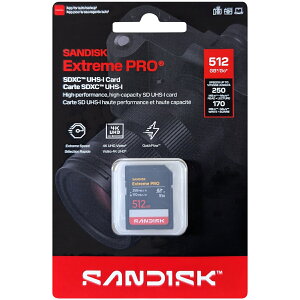 SanDisk �T���f�B�X�N ���s�A���i SDXC�J�[�h Extreme PRO 512GB SDSDXXJ-512G-GSCIN