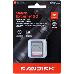 SanDisk �T���f�B�X�N ���s�A���i SDHC�J�[�h Extreme GO 32GB SDSDXGN-032G-GNCIN