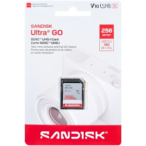 SanDisk �T���f�B�X�N ���s�A���i SDXC�J�[�h Ultra GO 256GB SDSDUGN-256G-GN6IN
