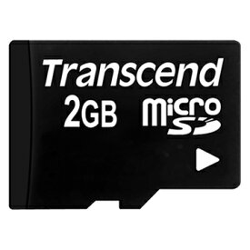 Transcend トランセンドジャパン マイクロSDカード 2GB TS2GUSD
