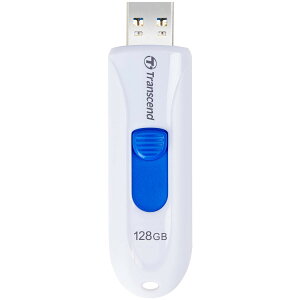 Transcend �g�����Z���h�W���p�� JetFlash 790 �z���C�g 128GB TS128GJF790W