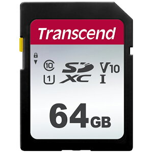 Transcend gZhWp SDXCJ[h SDC300S 64GB TS64GSDC300S