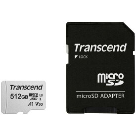Transcend トランセンドジャパン マイクロSDXCカード 300S 512GB TS512GUSD300S-A