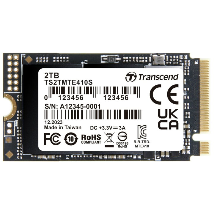 楽天市場】Transcend トランセンドジャパン M.2 Type2242 NVMe PCIe 