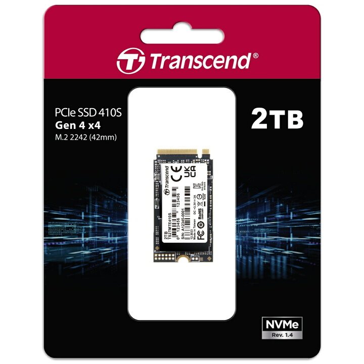 楽天市場】Transcend トランセンドジャパン M.2 Type2242 NVMe PCIe 
