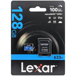 Lexar ���L�T�[ ���s�A���i �}�C�N��SDXC�J�[�h 633x 128GB LSDMI128BB633A
