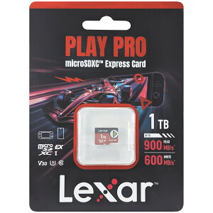 Lexar LT[ sAi }CNSDXCJ[h PLAY PRO microSDXC Express Card 1TB LMSXPS0001T-BNNNG