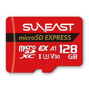 SUNEAST TC[Xg microSD ExpressJ[h 128GB SE-MSE128G20P1F