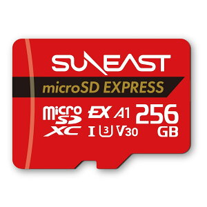SUNEAST TC[Xg microSD ExpressJ[h 256GB SE-MSE256G20P1F