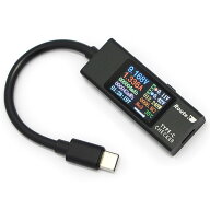 ルートアール Route-R 出力OFFタイマー機能搭載・双方向・多機能表示 USB Type-C電圧・電流チェッカー （…