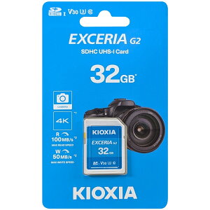 LINVA KIOXIA sAi SDHCJ[h EXCERIA G2 32GB LNEX2L032GG4