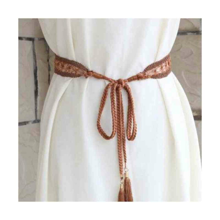 楽天市場】装飾ビーズ ビーズベルト レディース レースベルト 編み  