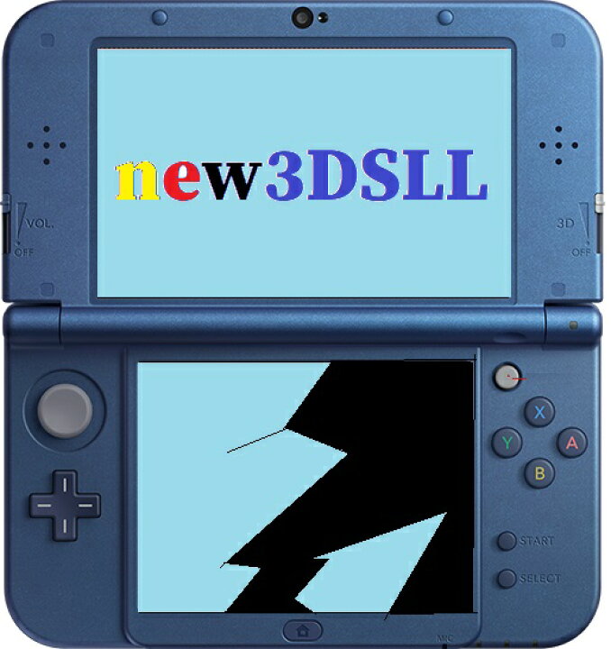 楽天市場】New3DS LLの下側液晶破損修理します【任天堂・ニンテンドー  