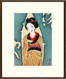 【版画・絵画】竹久夢二『紀伊国屋』リトグラフ■限定300部・新品★