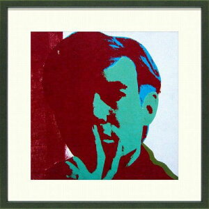 【絵画】アンディー・ウォーホル『セルフ・ポートレート』複製画■新品★