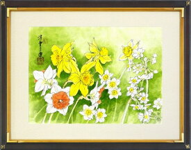 楽天市場 ラッパ 水仙 絵画 アート 美術品 骨董品 民芸品 ホビーの通販