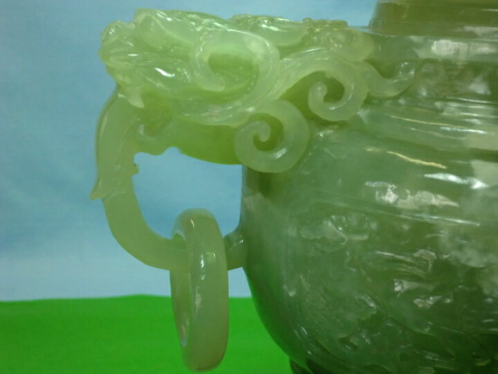 楽天市場】玉石彫刻透かし彫り香炉 : アスカashop