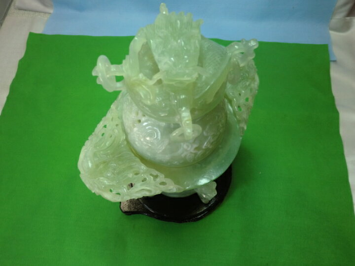 楽天市場】玉石彫刻透かし香炉 : アスカashop
