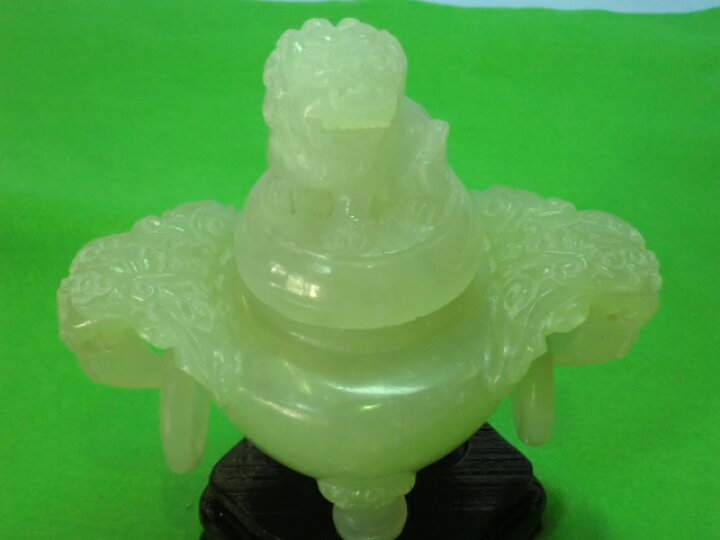 楽天市場】玉石彫刻透かし香炉 : アスカashop