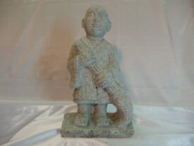 石像 お掃除小僧さん一休さん
