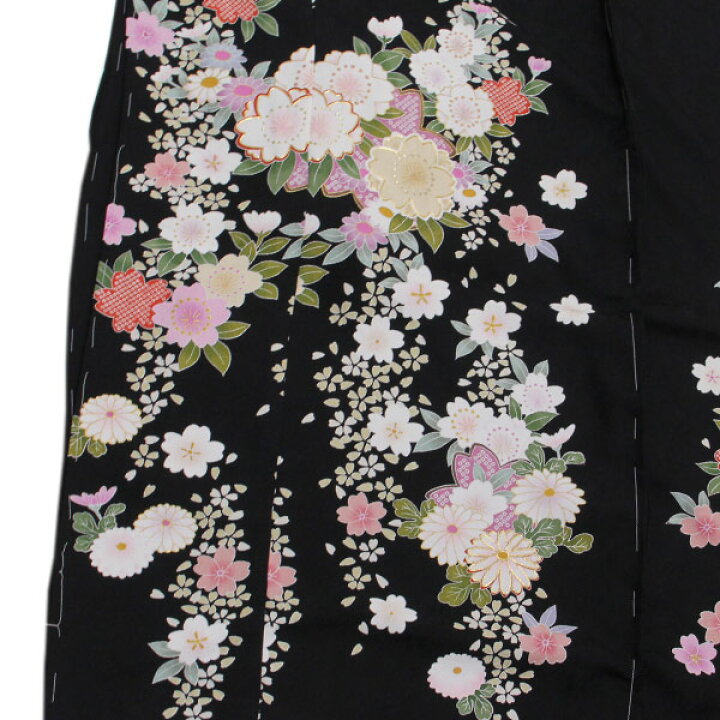 楽天市場】着物 振袖 艶やか！ 金彩豪華金駒刺繍 紋織り地 未仕立て 八 