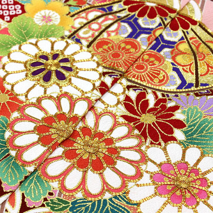 楽天市場】【お仕立て付き】着物 名門 吉澤の友禅 振袖 手加工 正統派  