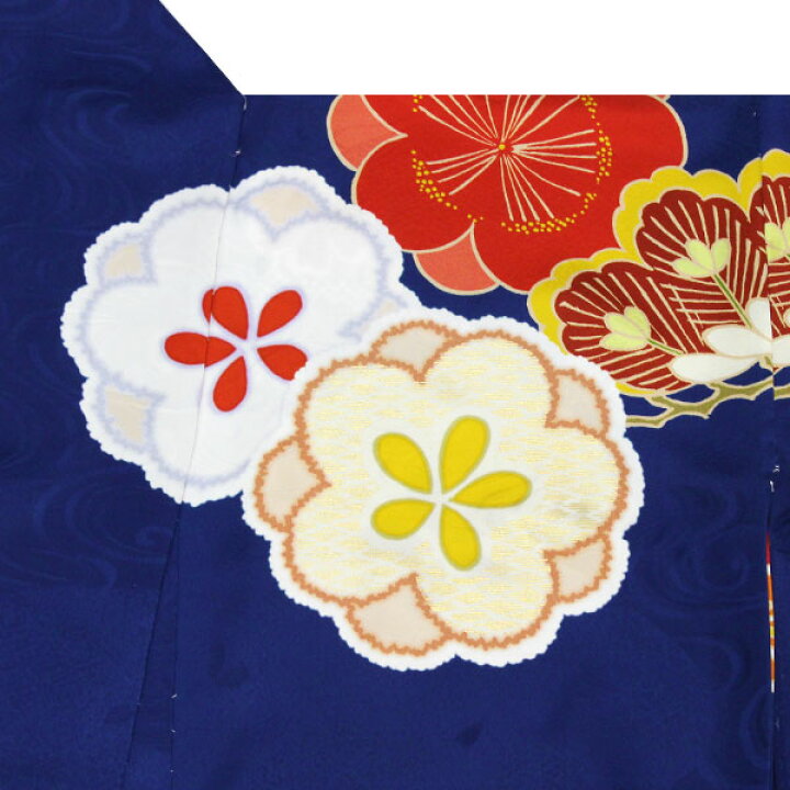 楽天市場】【お仕立て付き】着物 振袖 豪華 綸子 波枠地紋 金彩金駒 