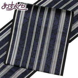 【楽天スーパーセール★ポイント5倍★12/4 20:00〜12/11 01:59 】着物 帯 黒木織物 金印 博多帯 本場筑前 博多織人 八寸名古屋帯 あすかや [商品番号8nobi927]