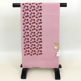帯揚げ お洒落用 丹後ちりめん 日本の絹 ねじり梅 [商品番号coa3994]【あすかや】