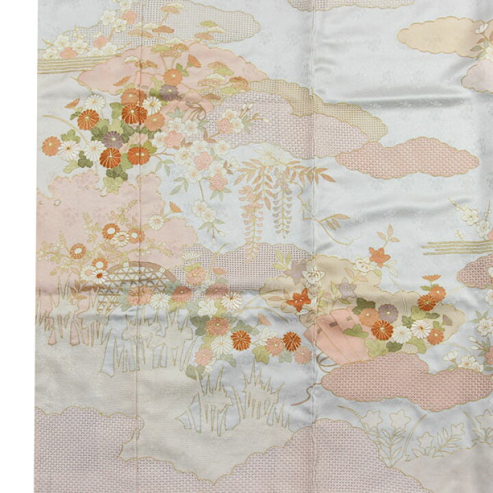 楽天市場】【お仕立て付き】着物 京友禅 染匠 内と良謹製 豪華！汕頭  