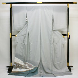 お洒落きもの 丹後ちりめん 日本の絹 本手加工 訪問着 hm1476 【あすかや】