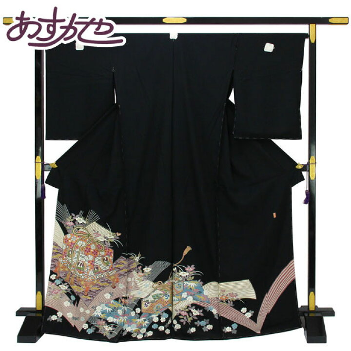 楽天市場】【お仕立て付き】着物 本加賀友禅伝統工芸品 黒留袖 森村加 
