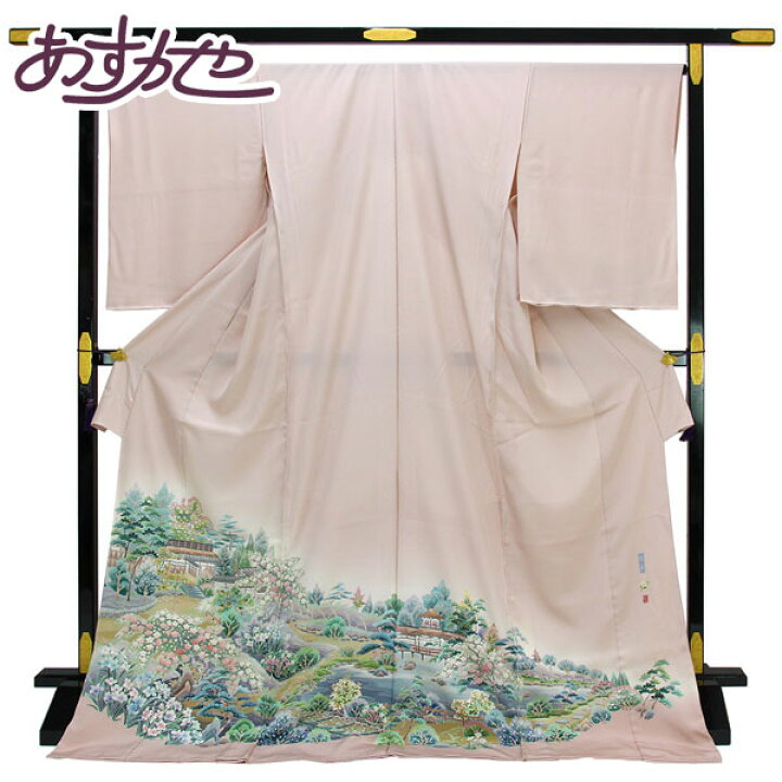 楽天市場】【お仕立て付き】着物 本加賀友禅 伝統工芸品 色留袖 多崎元 