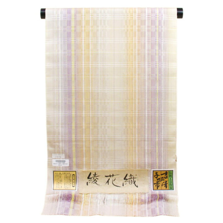楽天市場】反物 単衣用 伝統工芸作家 七代目 吉澤与市 綾花織 紬 着尺 