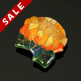 お洒落用に 七宝焼き 帯留 dom350【あすかや】