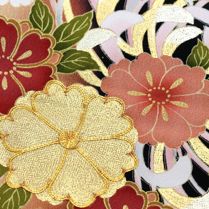 楽天市場】【お仕立て付き】着物 京友禅 黒留袖 金駒刺繍 金彩金駒刺繍  