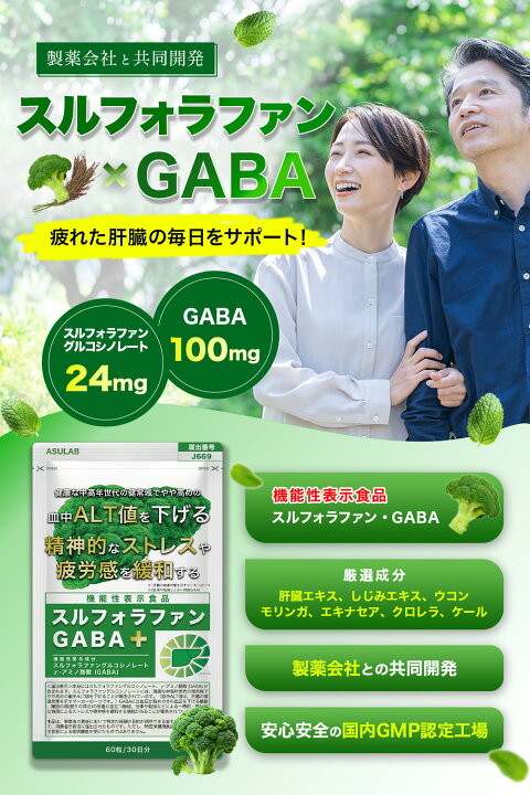 楽天市場】【レビュー特典次回500円オフクーポン】スルフォラファン + 
