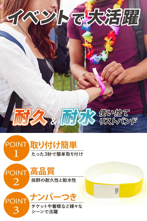新製品情報も満載 使い捨て リストバンド 200本 セット イベント 通し番号 ナンバリング 19mm Actreve正規品 使い捨て リストバンド 300本 セット イベント 通し番号 ナンバリング 19mm Actreve正規品