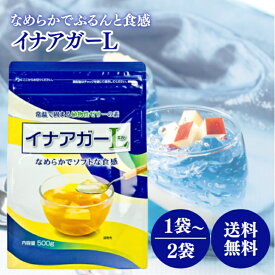伊那食品 イナアガーL 500g 選べる袋数 かんてんぱぱ ゼリー 素 粉末 植物性 寒天 低カロリー 常温 無味無臭 おやつ デザート お菓子 長期保存 国内 製造