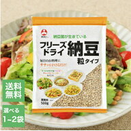 フリーズドライ 粒納豆 業務用 500g 選べる1〜2袋 旭松 乾燥 納豆 犬 ドッグ ペット フード 大豆 味噌汁 …
