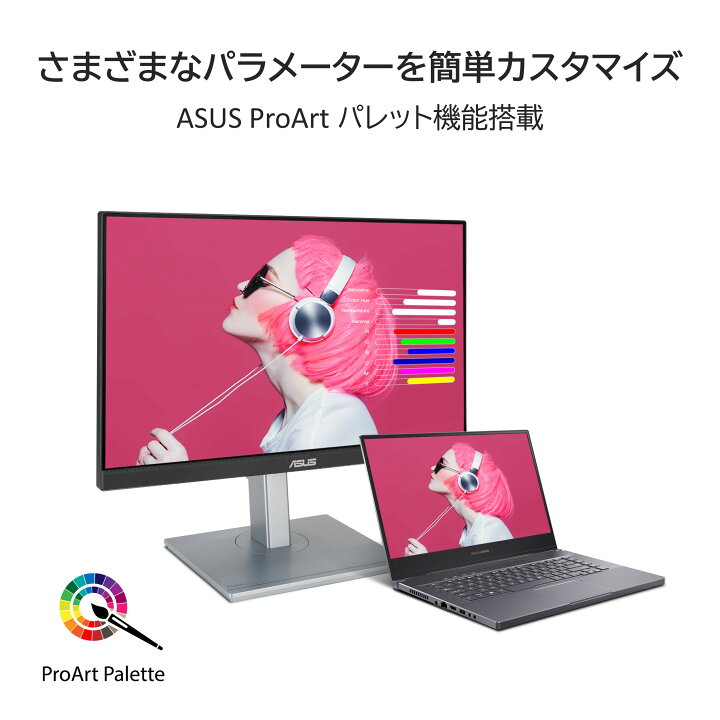 楽天市場】ASUS ProArt PA247CV 23.8インチ/3年間無輝点交換保証/IPS 