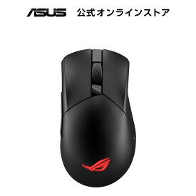 ASUS ゲーミングマウス ワイヤレス ROG Gladius III Wireless AimPoint 黒(36,000dpi） / トライモード接続 / 交換可能なスイッチ / 119時間の連続駆動 / 軽量79g / PBTボタン / マウスグリップテープ付属 / ブラック 国内正規品)